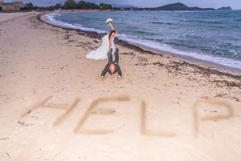 Die Ehe besiegelt, standesamtliche Trauung in Pula - meer sardinien urlaub