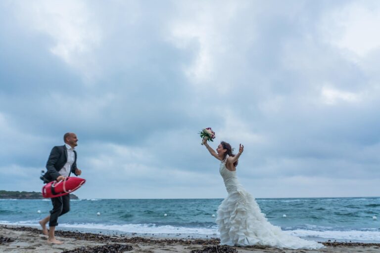 Endlich verheiratet, standesamtliche Trauung in Pula - meer sardinien urlaub