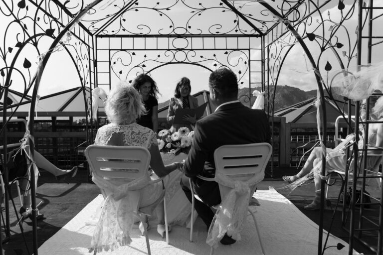 die rechtsgültige Trauung in der Festung Fortezza, Villasimius - meer sardinien urlaub