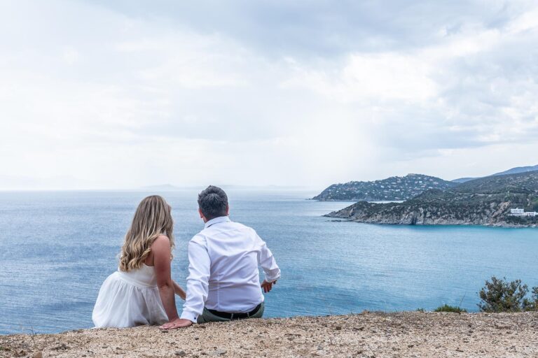 für einen Moment die Gedanken über das Meer und die Küste schweifen lassen, freie Trauung - meer sardinien urlaub
