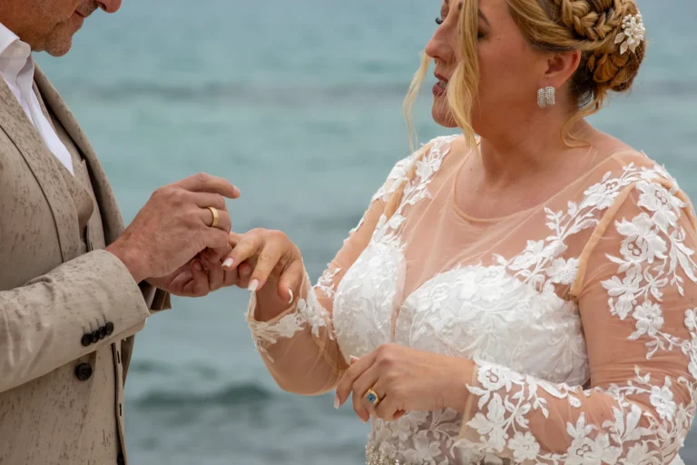 der Ringtausch, Strandhochzeit, meer sardinien urlaub