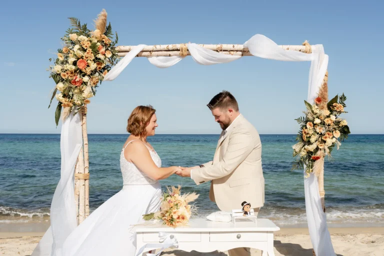 der Ringtausch, Strandhochzeit - meer sardinien urlaub