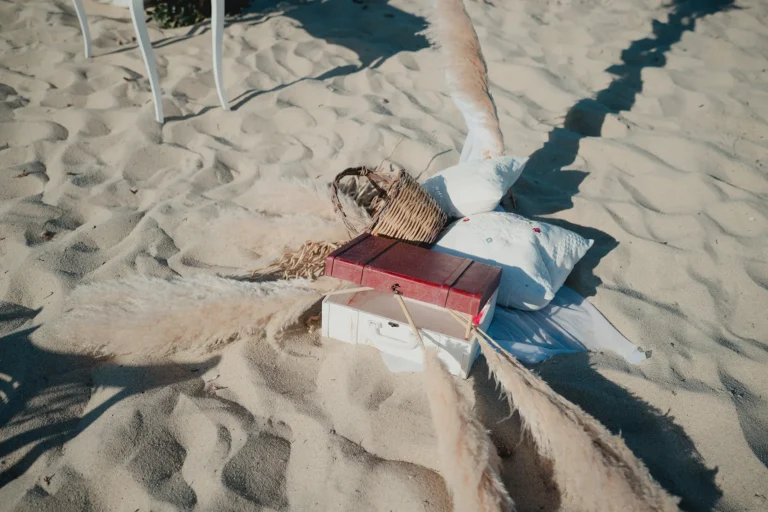 dezentes Deko-Material für die Strandhochzeit - meer sardinien urlaub