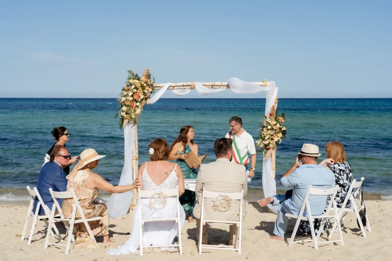 die Strandhochzeit - meer sardinien urlaub