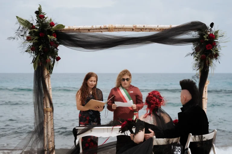 die Trauung, Strandhochzeit - meer sardinien urlaub