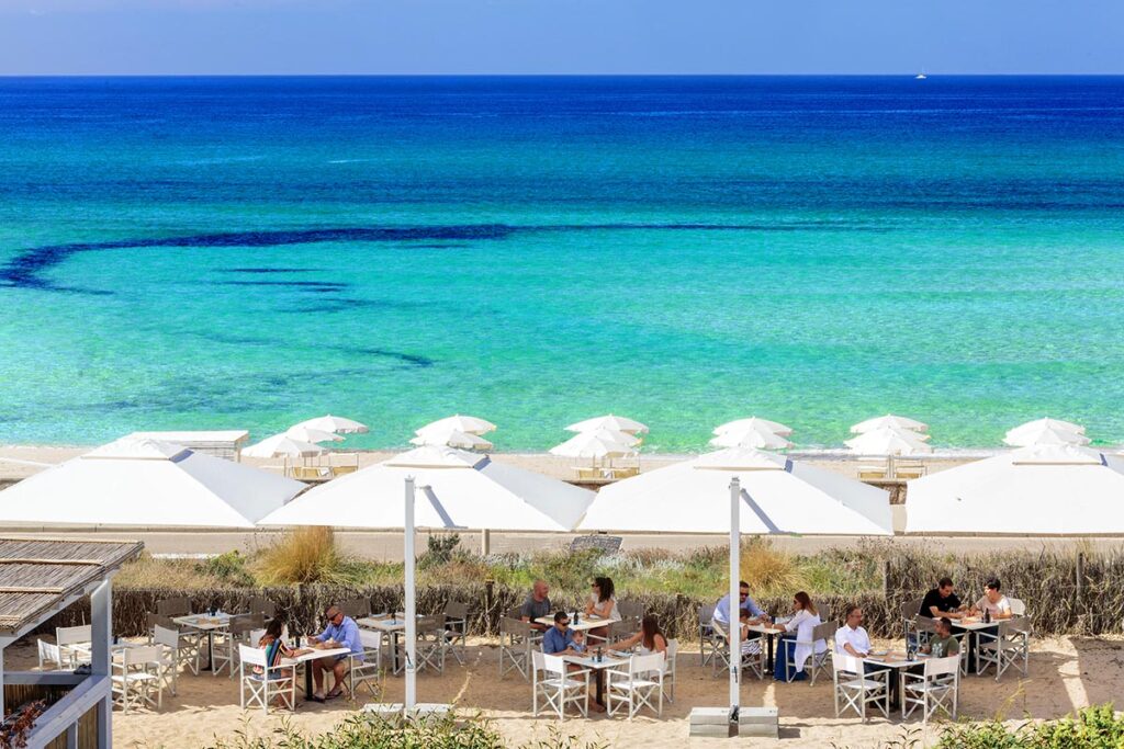 die Spaghetteria des Hotels Le Dune, Badesi - meer sardinien urlaub