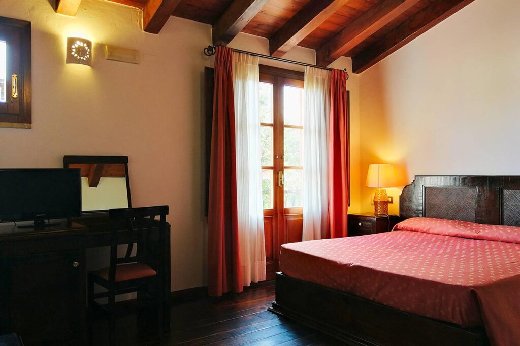 Ansicht eines Doppelzimmers, Hotel Il Vecchio Mulino, Arbatax bei Tortoli - meer sardinien urlaub