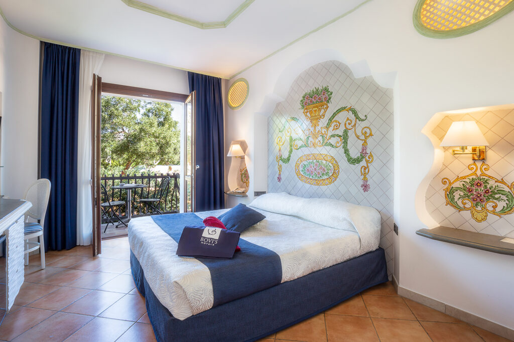 Blick in ein Comfort-Zimmer, Hotel La Bitta, Arbatax - meer sardinien urlaub