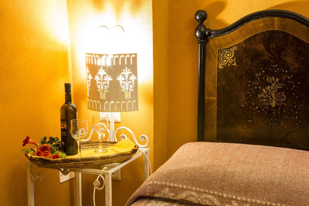 Detailansicht eines Classic-Zimmers im Haus Deriu,, Hotel De Charme Villa Asfodeli, Tresnuraghes - meer sardinien urlaub