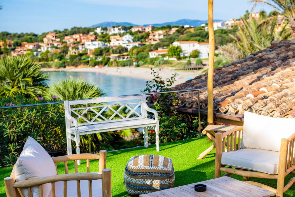 Eines der wunderbaren Rückzugsorte im Hotel La Bitta, Arbatax - meer sardinien urlaub