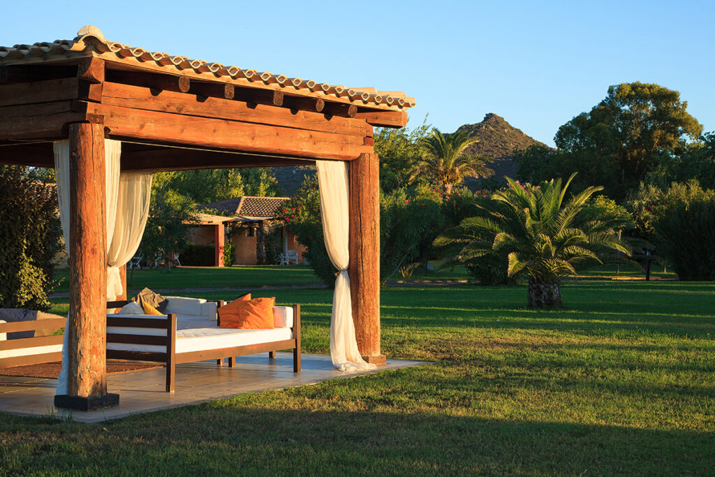 Gartenatmosphaere, Hotel Garden Beach, Cala Sinzias-Castiadas - meer sardinien urlaub
