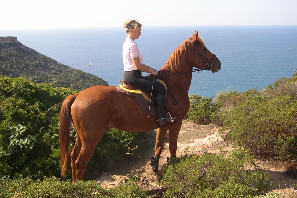 Reitausfluege ab dem Hotel De Charme Villa Asfodeli, Tresnuraghes - meer sardinien urlaub