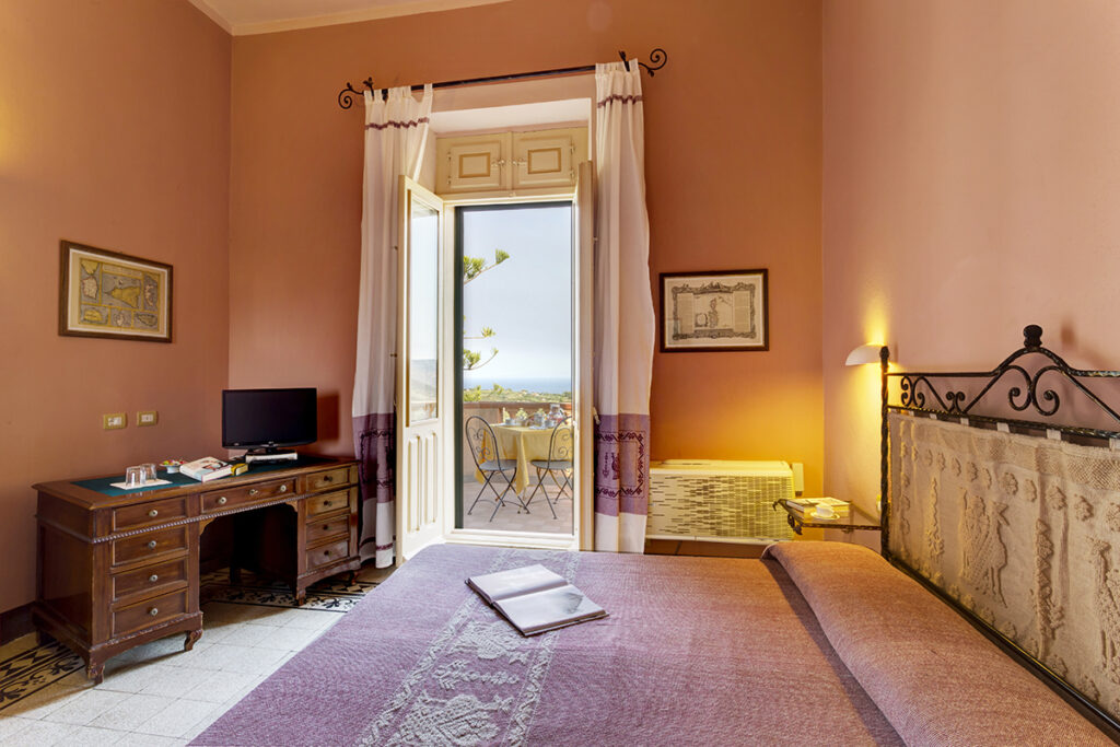 ein Superior-Zimmer des Hotels Villa Asfodeli, Tresnuraghes - meer sardinien urlaub