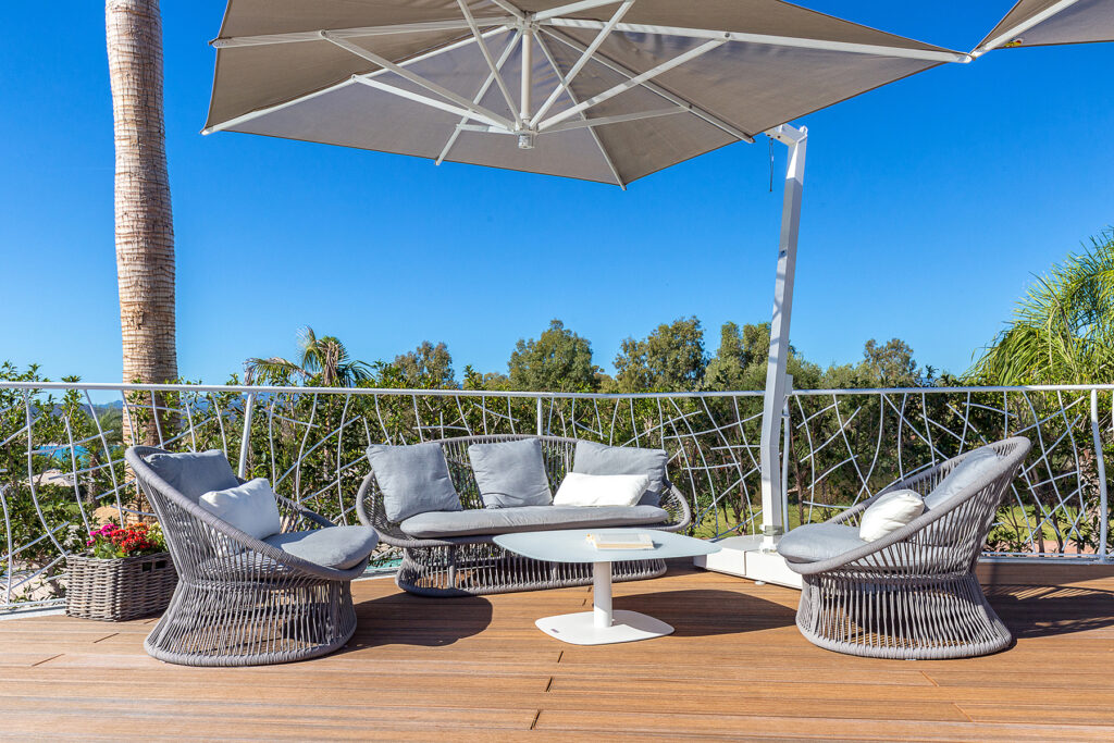 angenehme Rückzugsecken im Hotel Club Saraceno, Arbatax - meer sardinien urlaub