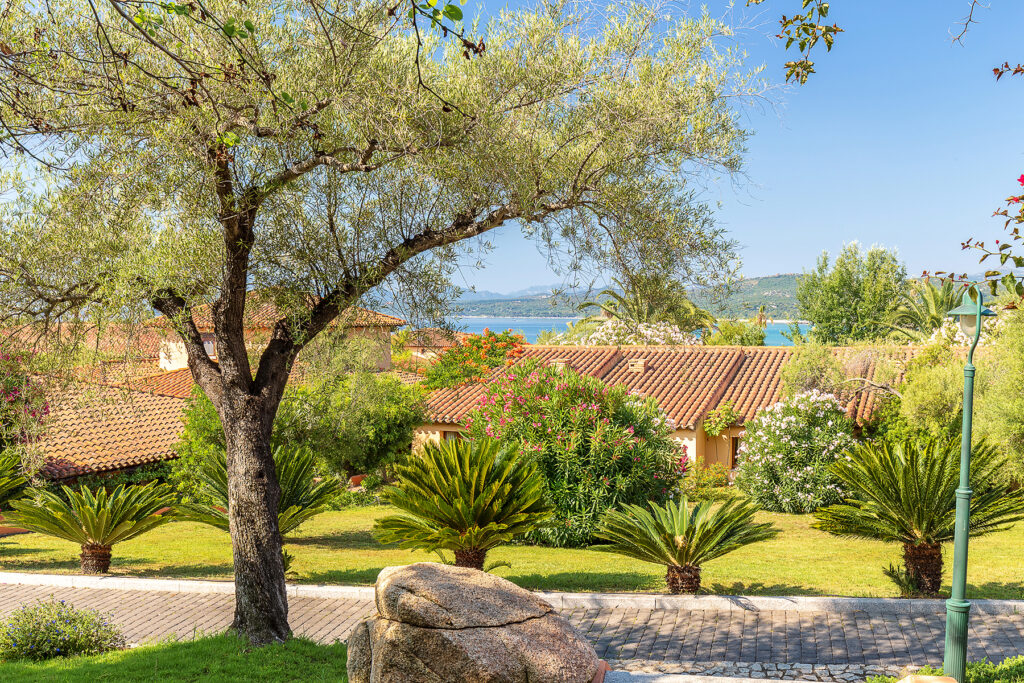 der Ausblick vom Superior-Familienzimmer mit Meerblick, Hotel Club Saraceno, Arbatax - meer sardinien urlaub