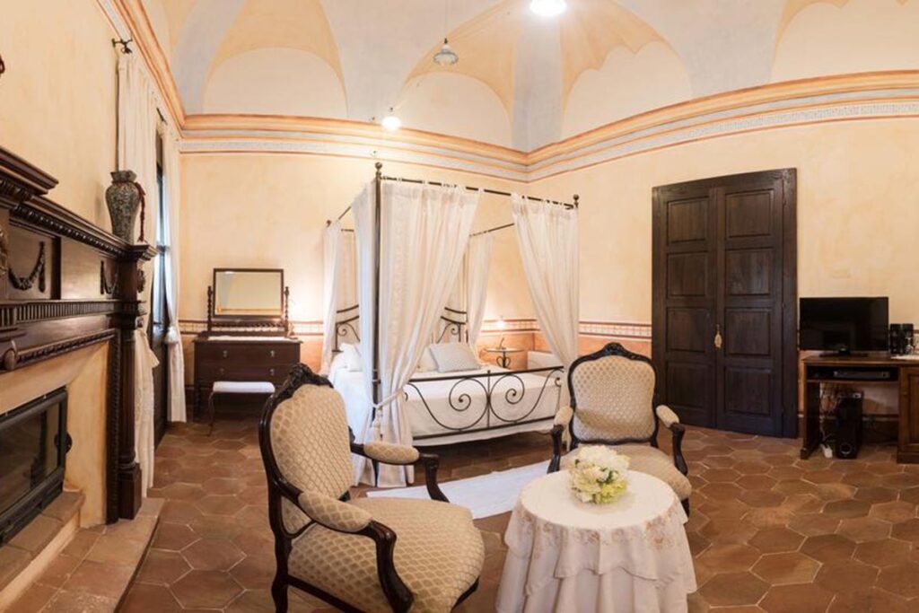 die Deluxe-Suite Diamante des Hotels Anticos Palathos, Orosei - meer sardinien urlaub