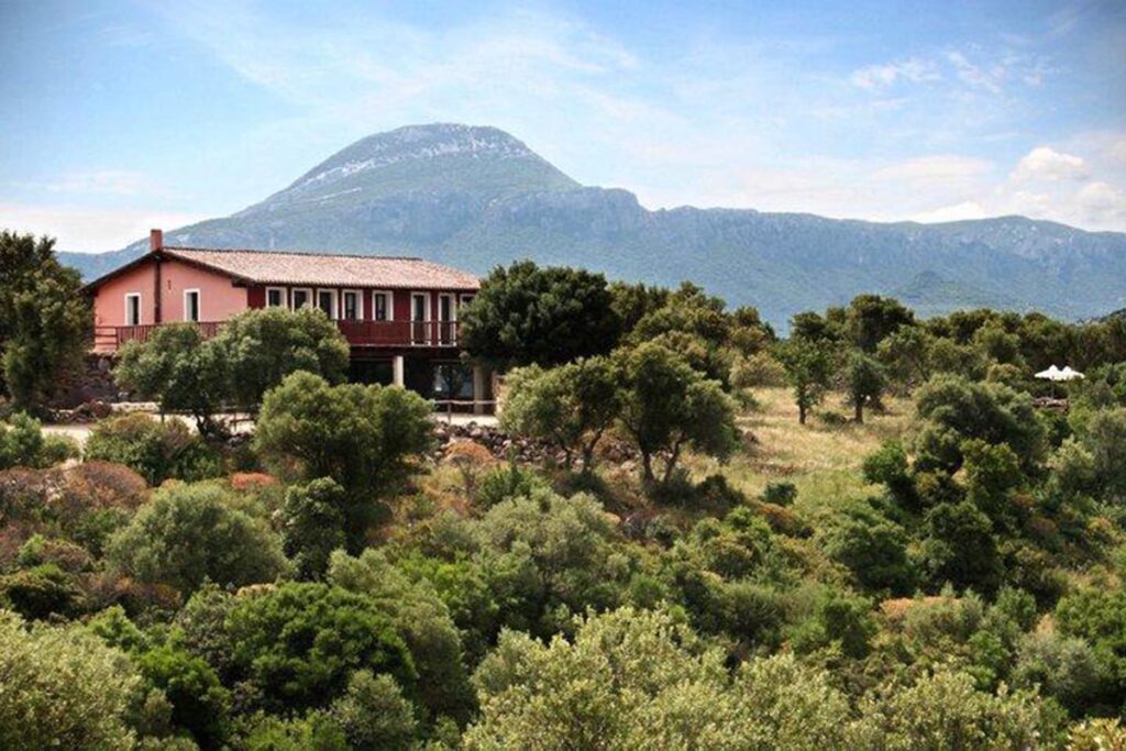 Aussenansicht des Hauptgebäudes - Agriturismo Neule - meer sardinien urlaub
