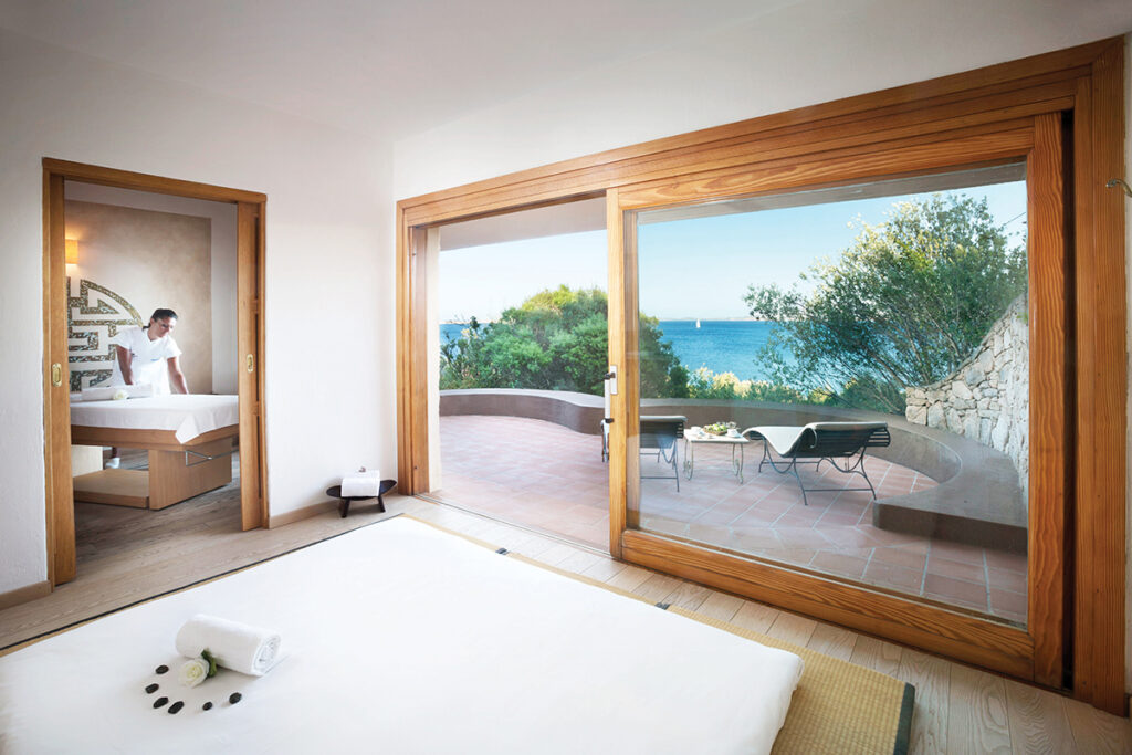 Der Wohlfuehlbereich des Hotels Capo D’Orso, Palau – meer sardinien urlaub