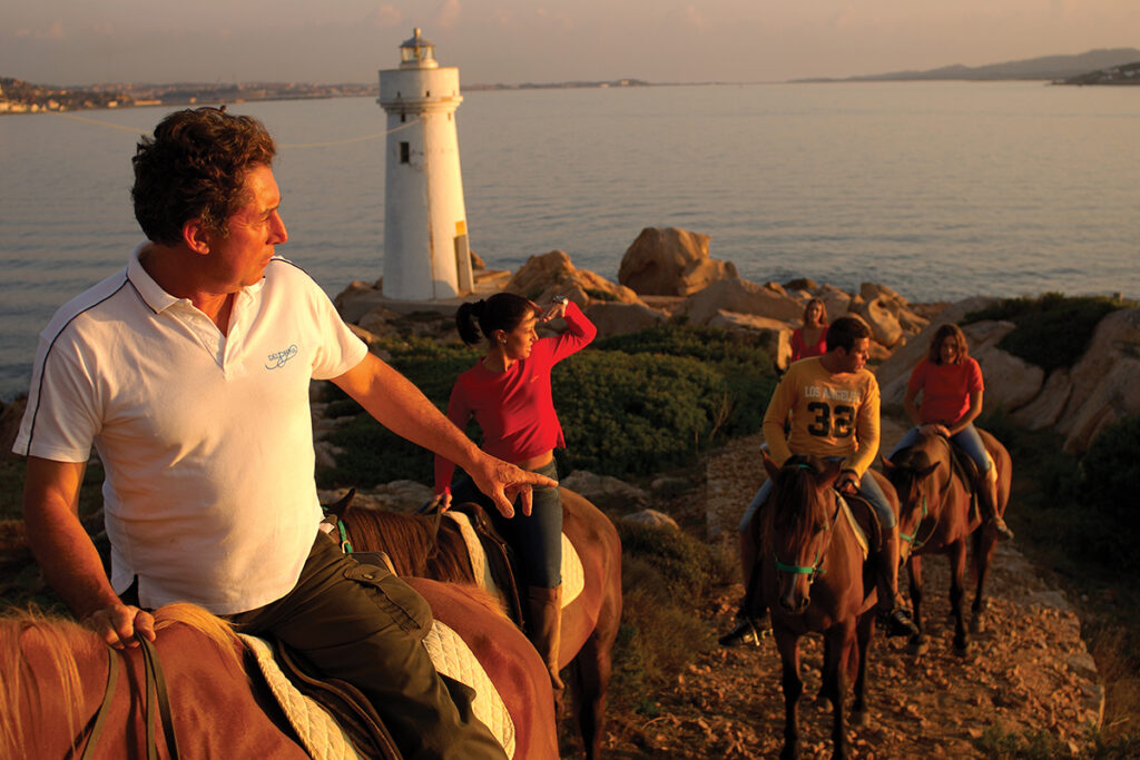 Traumhafter Auritt in der Abenddaemmerung Dank des Park Hotels und Spa Cala di Lepre, Palau - meer sardinien urlaub