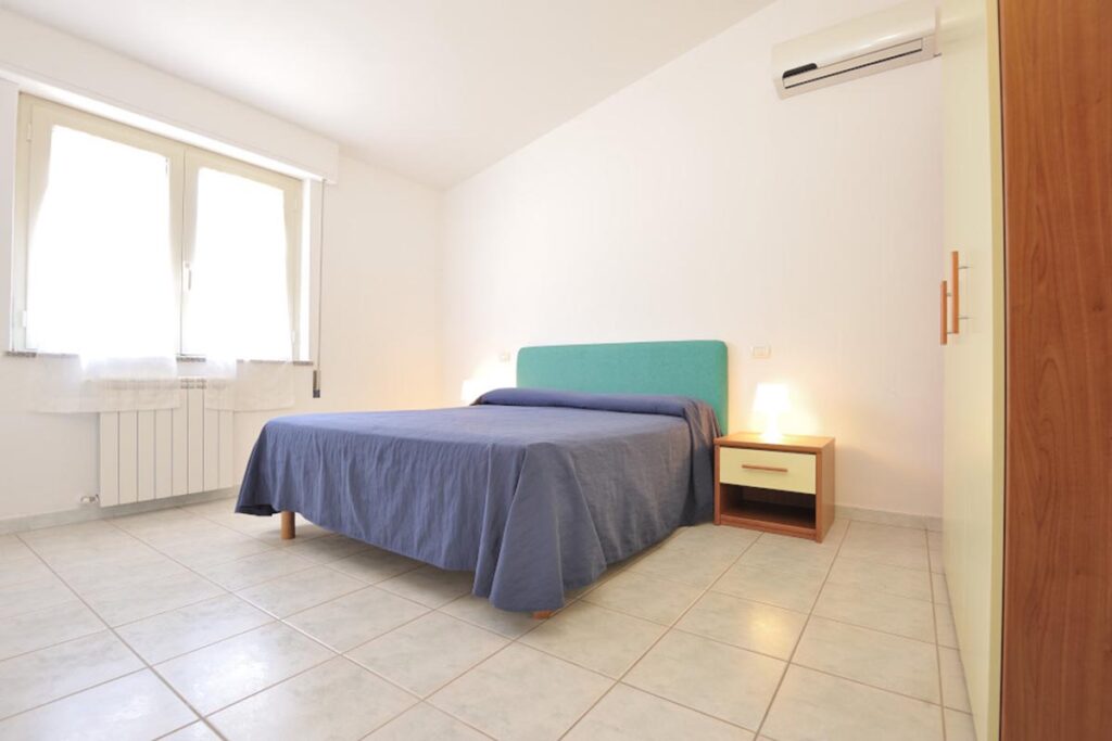 das Schlafzimmer der Ferienwohnung Le Terrazze Trilo - meer sardinien urlaub