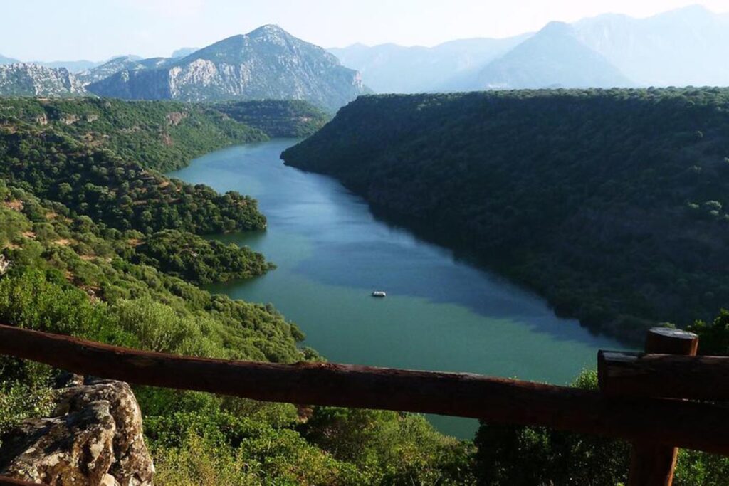 der Ausblick vom Agriturismo Neule - meer sardinien urlaub