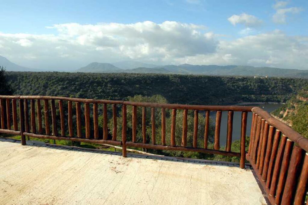 der Blick von der Zimmerterrasse des Agriturismo Neule, Dorgali - meer sardinien urlaub
