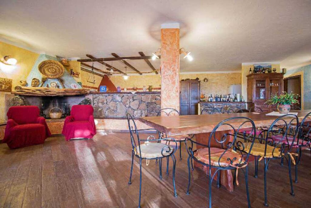 der Frühstückssaal des Agriturismo Neule, Dorgali - meer sardinien urlaub
