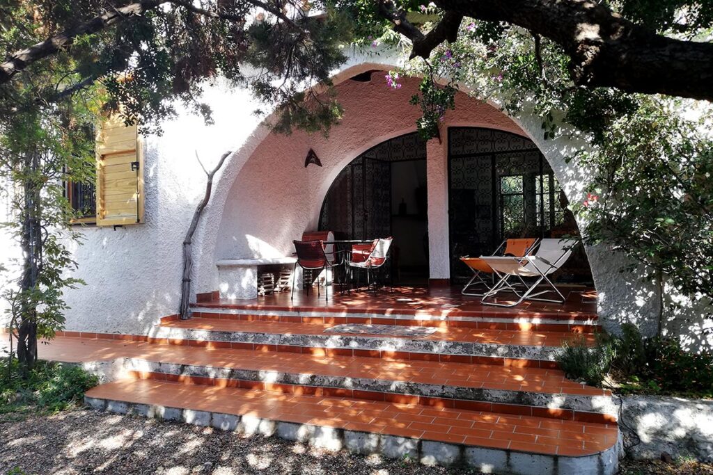 die Terrasse als perfekter Erholungsort, Ferienhaus Mandara, Baccu Mandara - meer sardinien urlaub