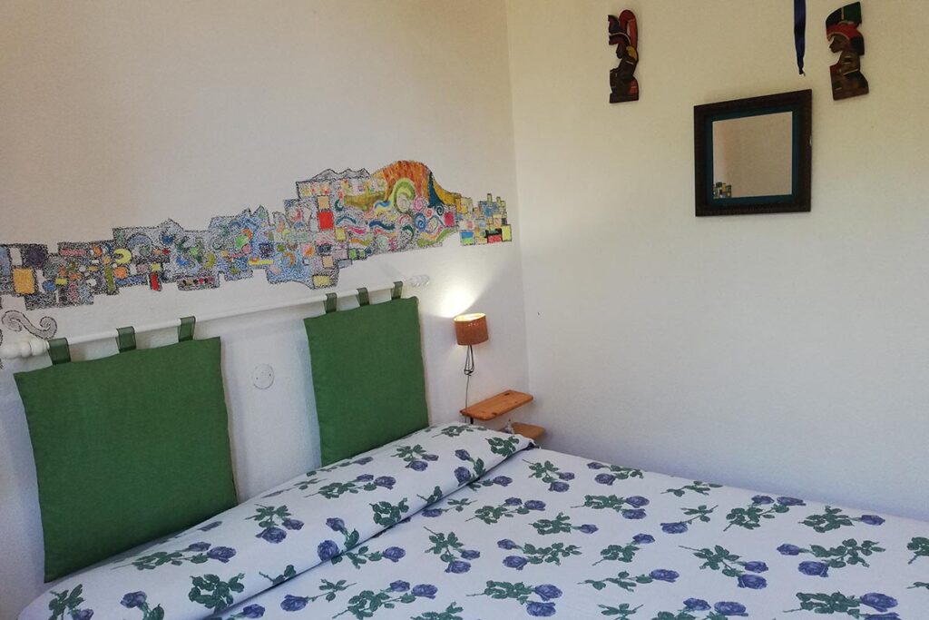 ein Doppelzimmer des Ferienhauses Mandara, Baccu Mandara - meer sardinien urlaub