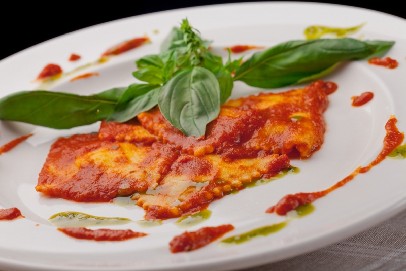 Ravioli di ricotta e spinaci