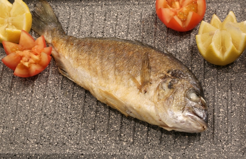 gegrillte Spigola