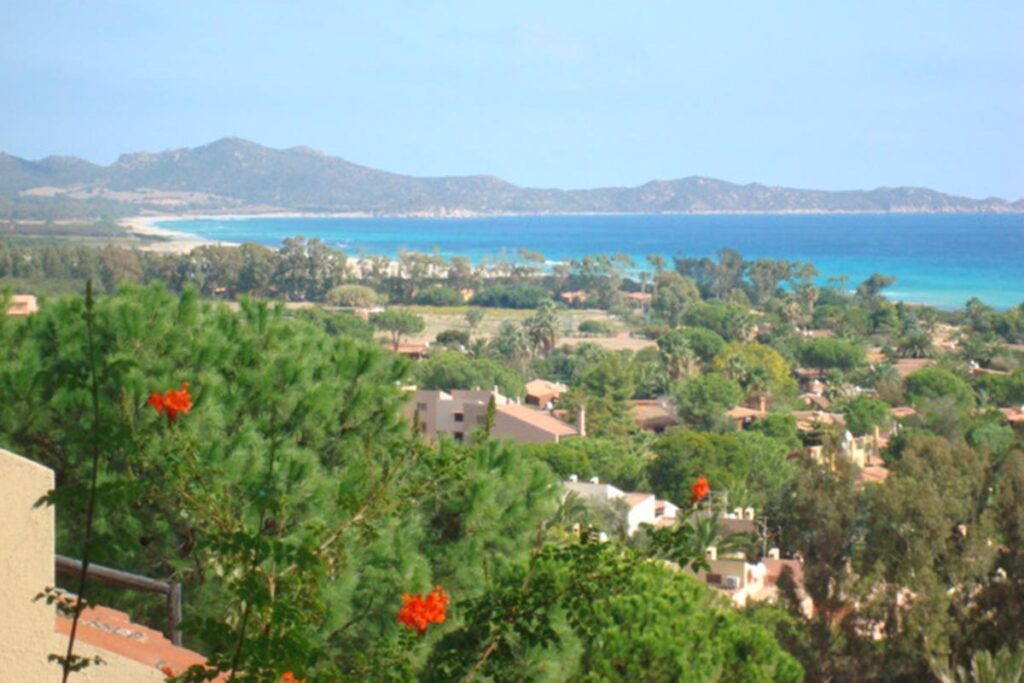 Traumblick von der Terrasse der Ferienwohnung Cocco 52, Costa Rei - meer sardinien urlaub