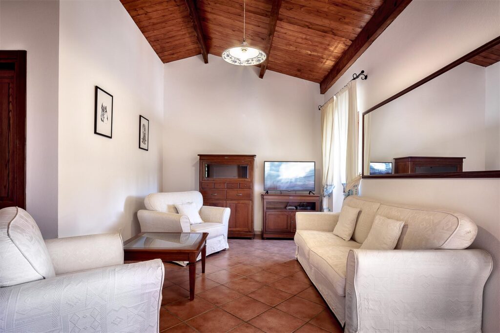 Ansicht des Wohnbereichs im Ferienhaus Ulivo, Alghero - meer sardinien urlaub