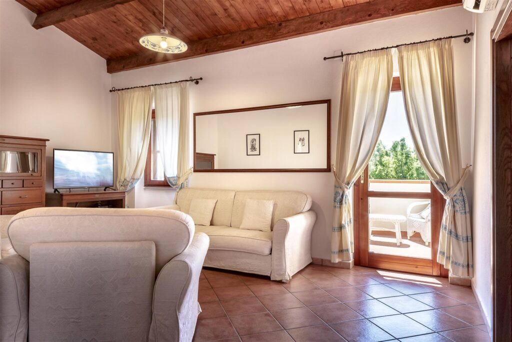 der Wohnbereich des Ferienhauses Ulivo, Alghero - meer sardinien urlaub