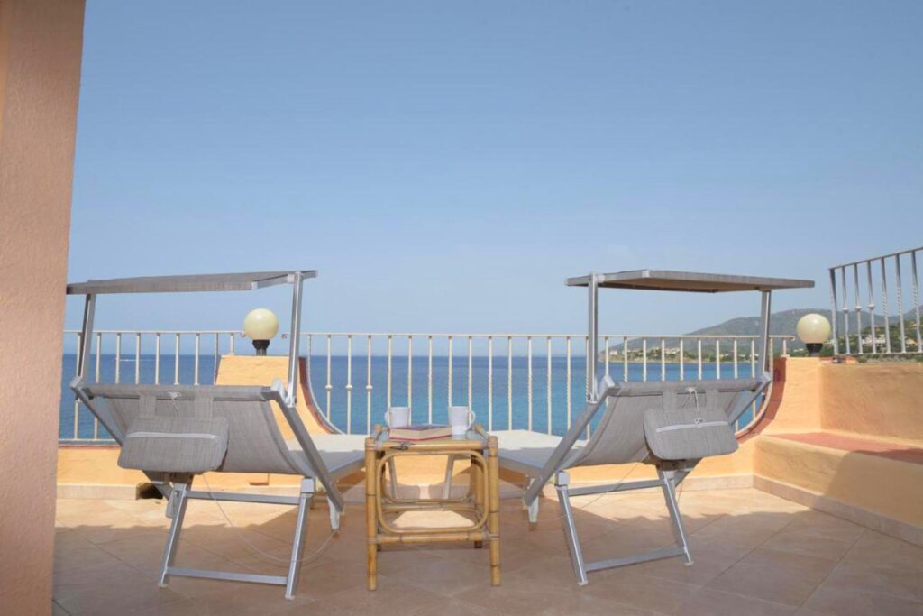 Entspannen mit Meerblick, Ferienhaus Barbara, Torre delle Stelle - meer sardinien urlaub