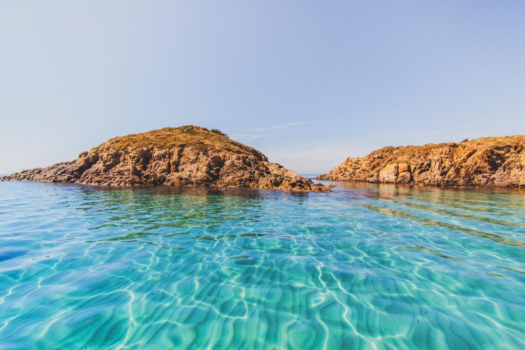 Glasklares Wasser erwartet Sie beim Hotel Aquadulci, Chia - meer sardinien urlaub
