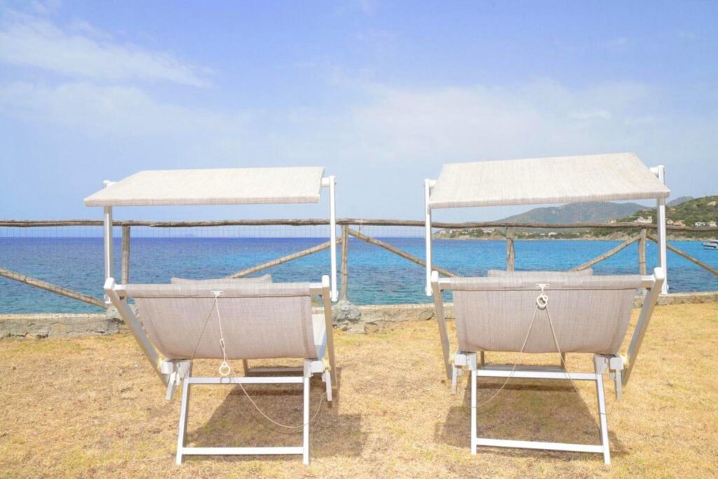 Traumplatz mit Meerblick, Ferienhaus Barbara, Torre delle Stelle - meer sardinien urlaub