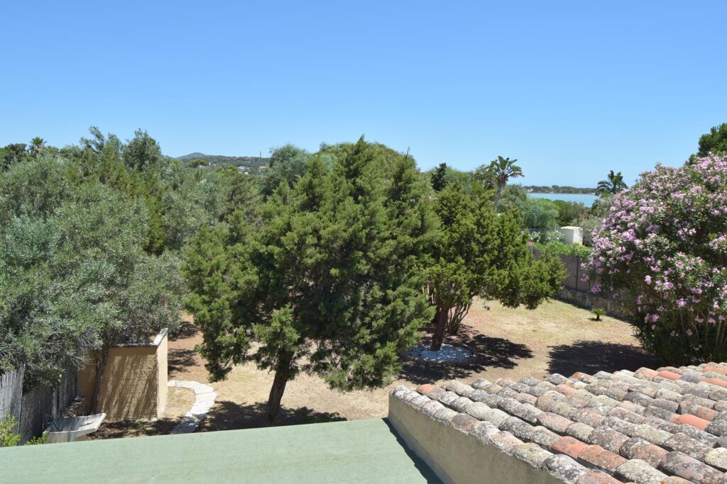 der Blick von der Terrasse des Ferienhauses Giunco, Villasimius - meer sardinien urlaub