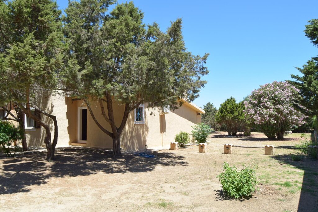 der Garten des Ferienhauses Giunco, Villasimius - meer sardinien urlaub