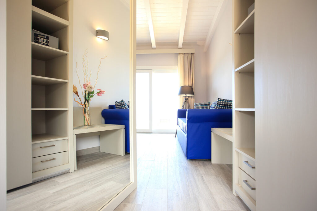 Die Juniorsuite Prime des Hotels Bajaloglia, Castelsardo - meer sardinien urlaub