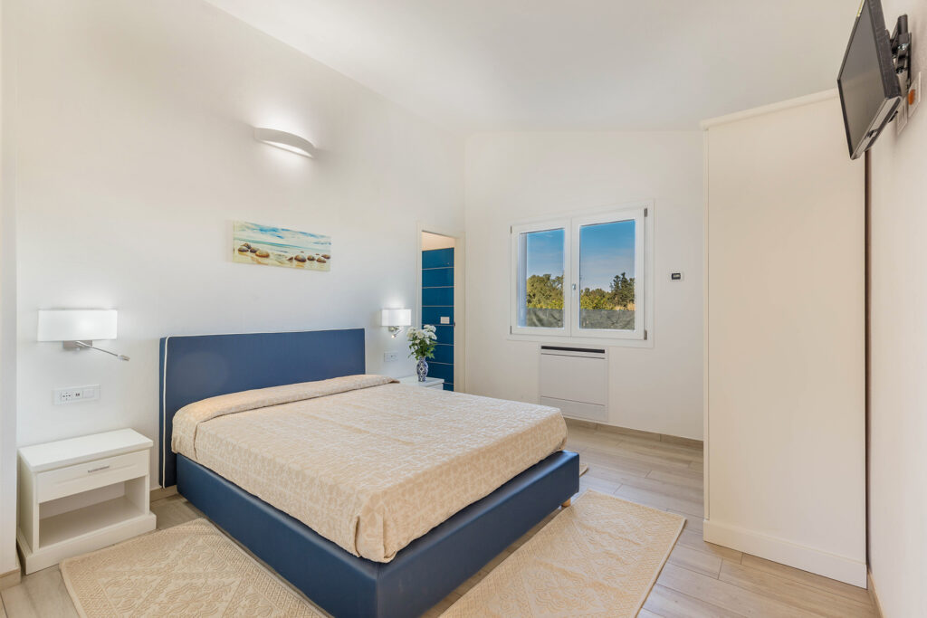 Schlafzimmer mit Doppelbett, Ville d´Ogliastra 1 Piscina, Cardedu - meer sardinien urlaub
