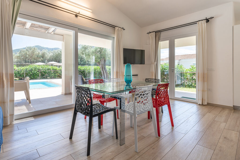 der Essbereich eines Ferienhauses Ville d´Ogliastra 1 Piscina, Cardedu - meer sardinien urlaub