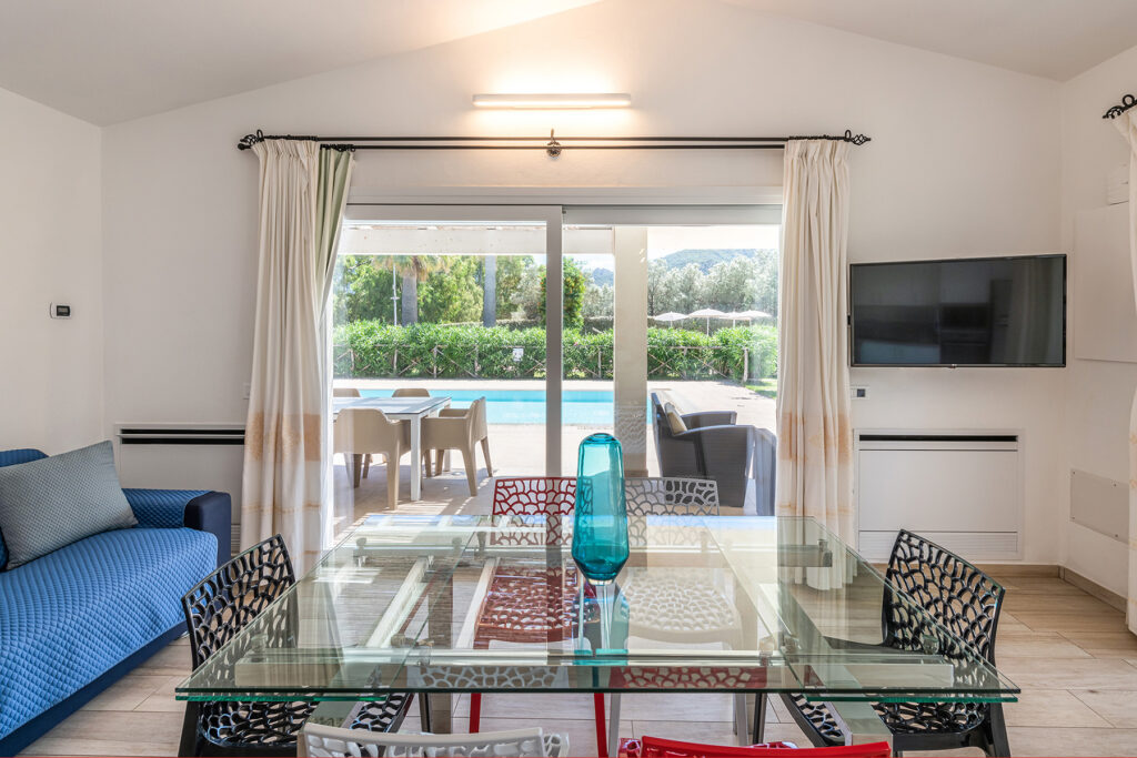 der Wohnraum eines Ferienhauses Ville d´Ogliastra 1 Piscina, Cardedu - meer sardinien urlaub