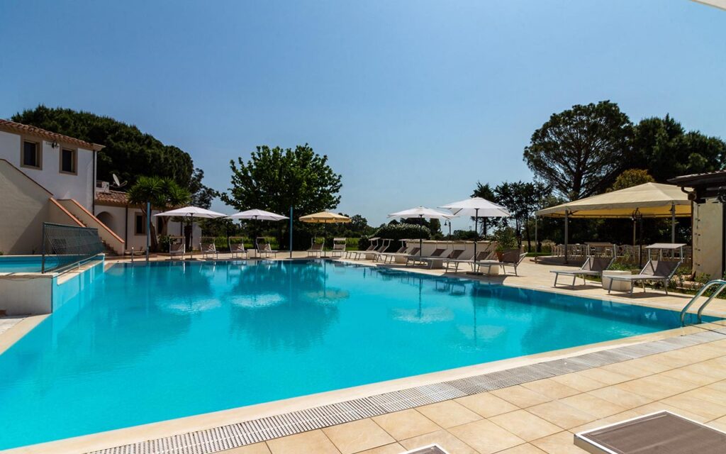 Ansicht des Pools, Aparthotel Museddu Beach, Cardedu - meer sardinien urlaub
