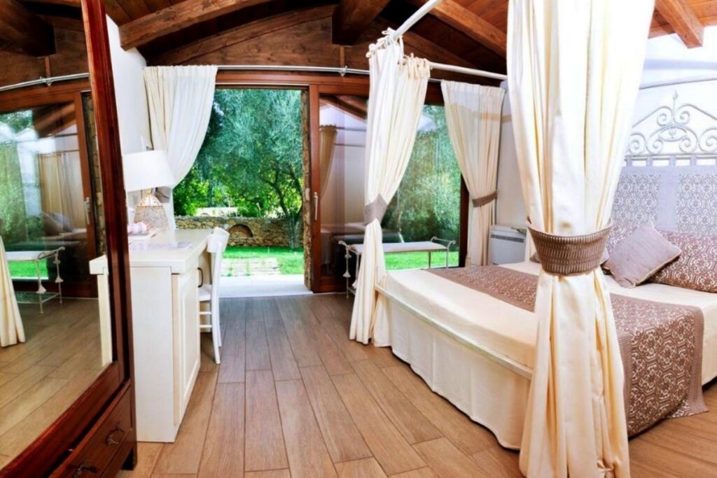 Blick in die Gardensuite, Agriturismo Inghirios, Alghero - meer sardinien urlaub