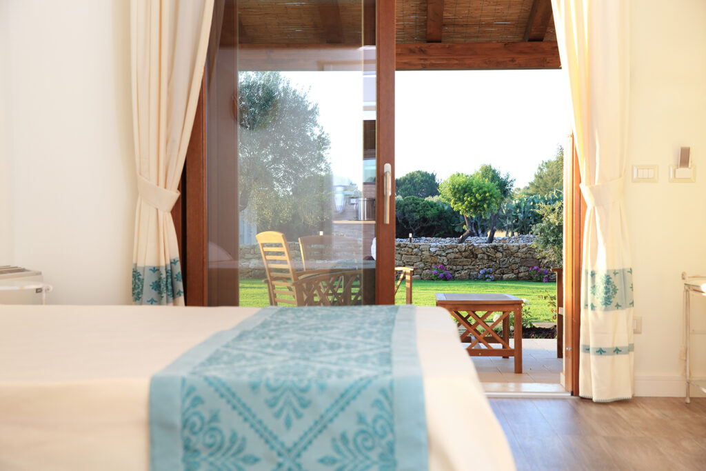 Das Deluxe-Doppelzimmer im Agriturismo Inghirios Alghero - meer sardinien urlaub