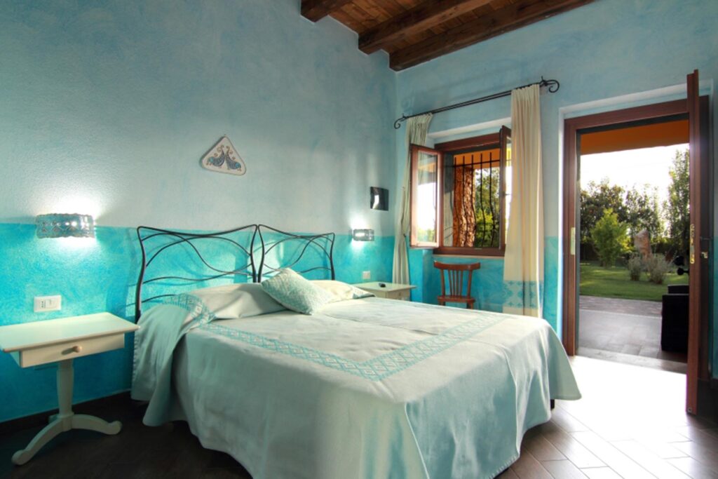 ein Doppelzimmer mit schönem Aussenbereich, Agriturismo Su Passu, Alghero - meer sardinien urlaub