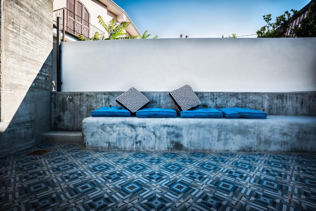 die Zimmerterrasse des Superior-Zimmers, Hotel Teku Boutique, Barisardo - meer sardinien urlaub