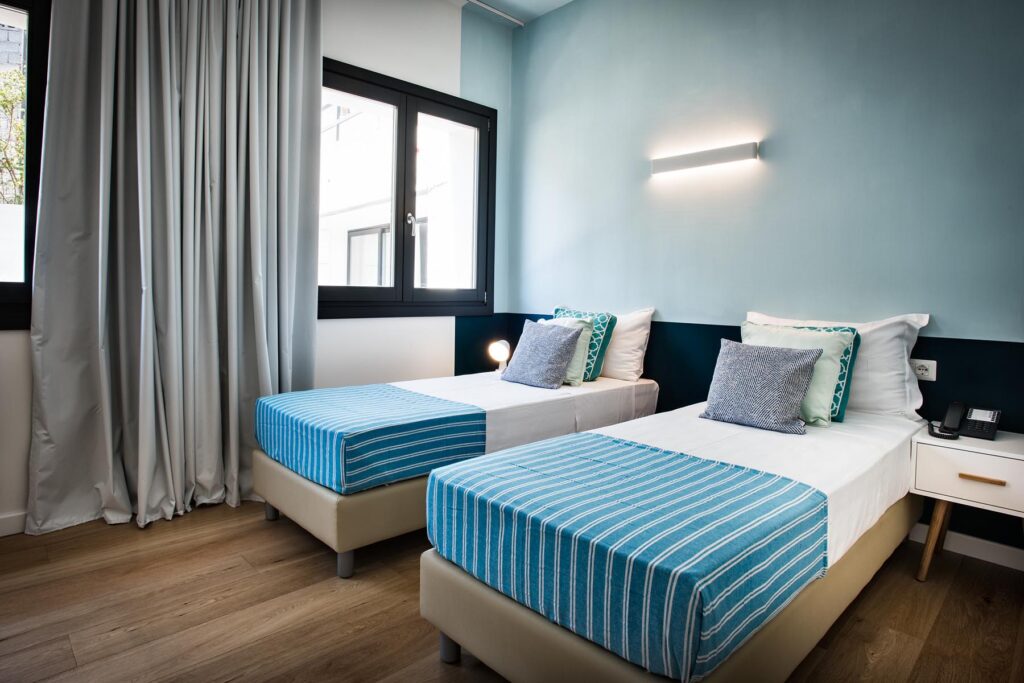 ein Doppelschlafzimmer, Hotel Teku Boutique, Barisardo - meer sardinien urlaub