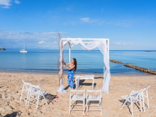 Traubogen Pavillion - Heiraten auf Sardinien